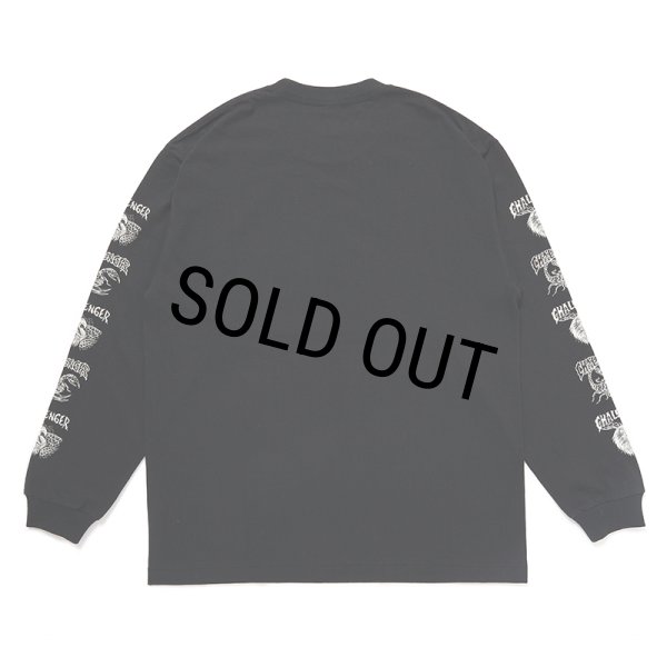 画像2: CHALLENGER/L/S SCORPION TEE（BLACK）［プリント長袖T-24秋冬］ (2)