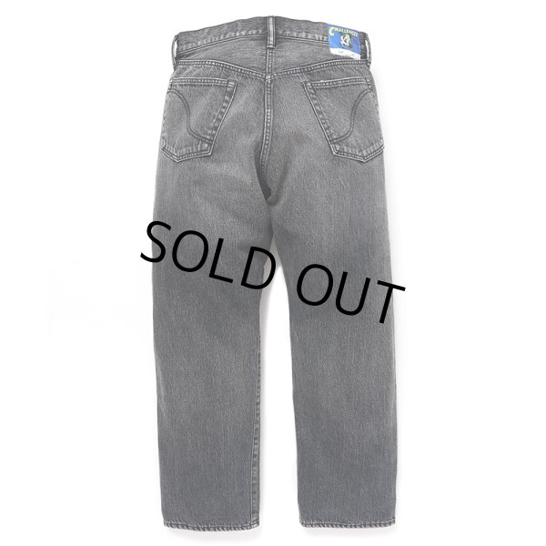 画像2: CHALLENGER/CLASSIC WASHED DENIM PANTS（WASHED BLACK）［クラシックウォッシュドデニムパンツ-24秋冬］ (2)