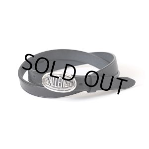 画像: CHALLENGER/LEATHER BELT（BLACK）［レザーベルト-24秋冬］