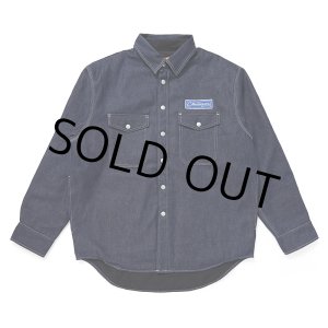 画像: CHALLENGER/DENIM LINING SHIRT（INDIGO）［デニムライニングシャツ-24秋冬］