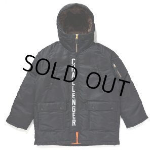 画像: CHALLENGER/CLASSIC FLIGHT JACKET（BLACK）［クラシックフライトJKT-24秋冬］
