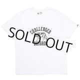 画像: CHALLENGER/WOLF COLLEGE TEE（WHITE）［プリントT-24秋冬］