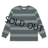 画像: CHALLENGER/L/S CLASSIC BORDER TEE（BLACK/GREEN）［クラシックボーダー長袖T-24秋冬］