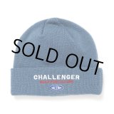 画像: CHALLENGER/SAILOR KNIT CAP（BLUE GRAY）［セーラーニットキャップ-24秋冬］