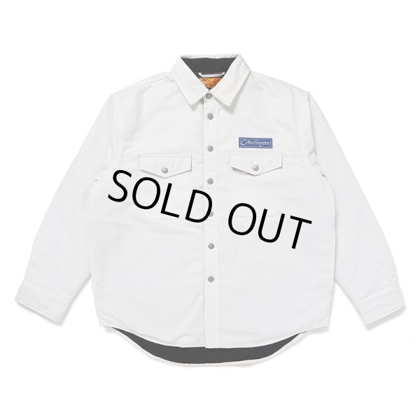 画像1: CHALLENGER/DENIM LINING SHIRT（NATURAL）［デニムライニングシャツ-24秋冬］ (1)