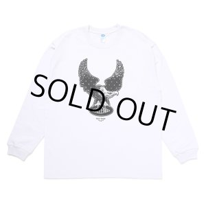 画像: CHALLENGER/L/S OVAL EAGLE TEE（WHITE）［プリント長袖T-24秋冬］