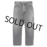 画像: CHALLENGER/CLASSIC WASHED DENIM PANTS（WASHED BLACK）［クラシックウォッシュドデニムパンツ-24秋冬］