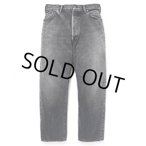 画像: CHALLENGER/CLASSIC WASHED DENIM PANTS（WASHED BLACK）［クラシックウォッシュドデニムパンツ-24秋冬］
