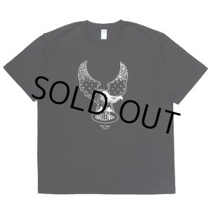 画像: CHALLENGER/OVAL EAGLE TEE（BLACK）［プリントT-24秋冬］