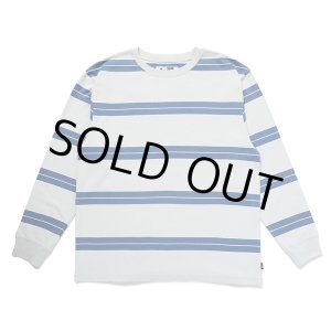 画像: CHALLENGER/L/S CLASSIC BORDER TEE（IVORY/BLUE GRAY）［クラシックボーダー長袖T-24秋冬］