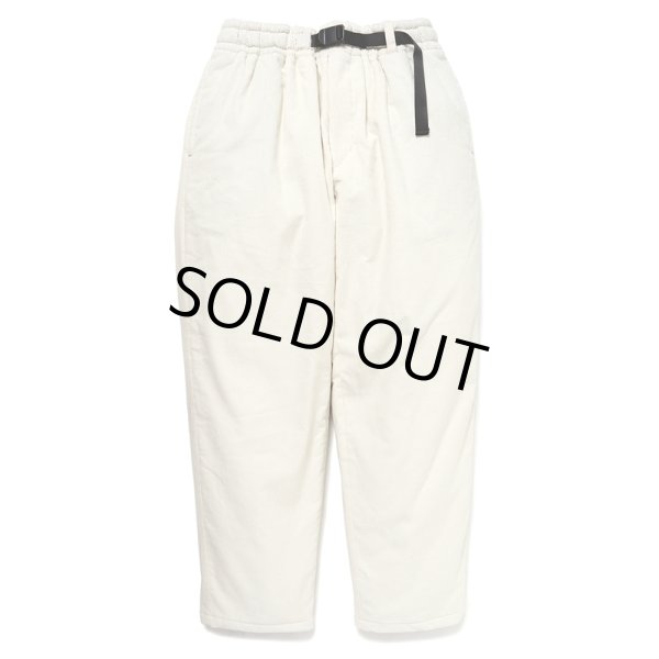 画像1: CHALLENGER/SUPERIOR CORDUROY WARM PANTS（NATURAL）［コーデュロイウォームパンツ-24秋冬］ (1)