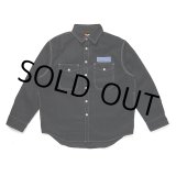 画像: CHALLENGER/DENIM LINING SHIRT（BLACK）［デニムライニングシャツ-24秋冬］