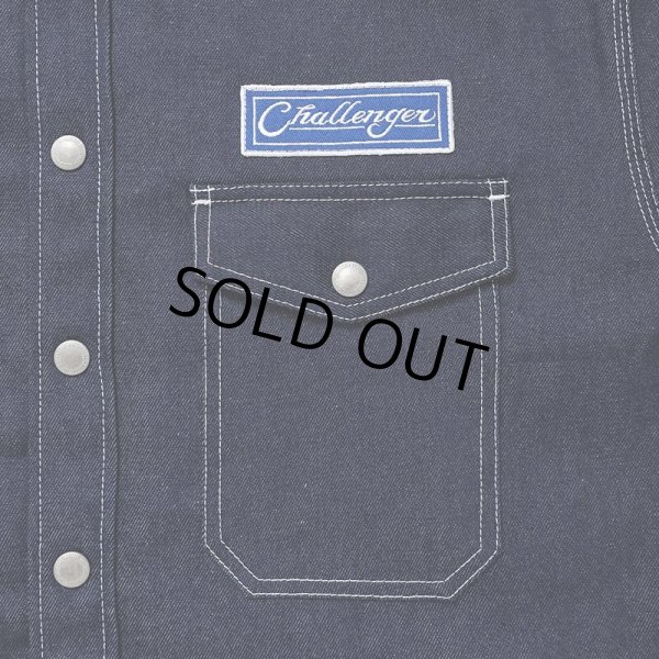 CHALLENGER/DENIM LINING SHIRT（INDIGO）［デニムライニング
