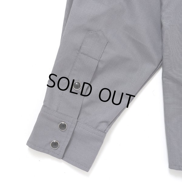 CHALLENGER/OVAL EAGLE PRINTED SHIRT（CHARCOAL GRAY