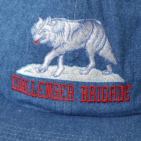 新品 未使用　Challenger wolf cap denim チャレンジャー 新品 未使用 Challenger wolf cap denim チャレンジャー