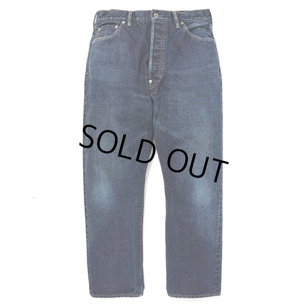 画像1: CHALLENGER/CLASSIC WASHED DENIM PANTS（WASHED INDIGO）［クラシックウォッシュドデニムパンツ-24秋冬］ (1)