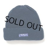 画像: CHALLENGER/BAR LOGO KNIT CAP（DARK BLUE）［バーロゴニットキャップ-24秋冬］