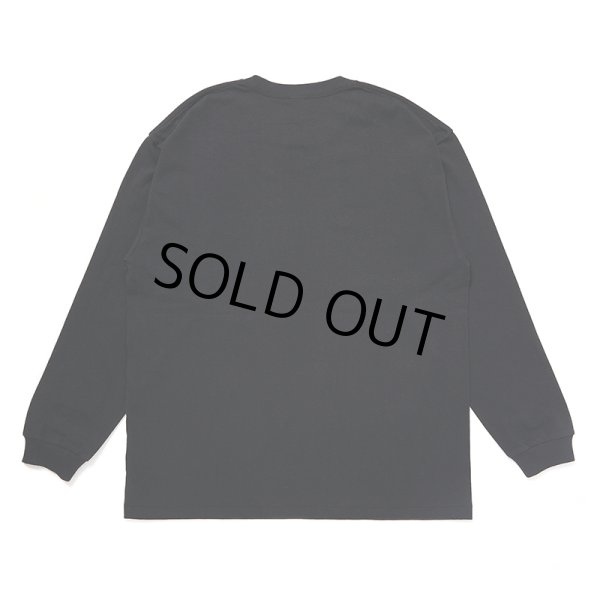 画像2: CHALLENGER/L/S OVAL EAGLE TEE（BLACK）［プリント長袖T-24秋冬］ (2)