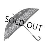 画像: CHALLENGER/BANDANA UMBRELLA（BLACK）［バンダナアンブレラ-24秋冬］