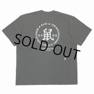 画像: RATS/鼠 TEE（ASH BLACK）［プリントT-24春夏］