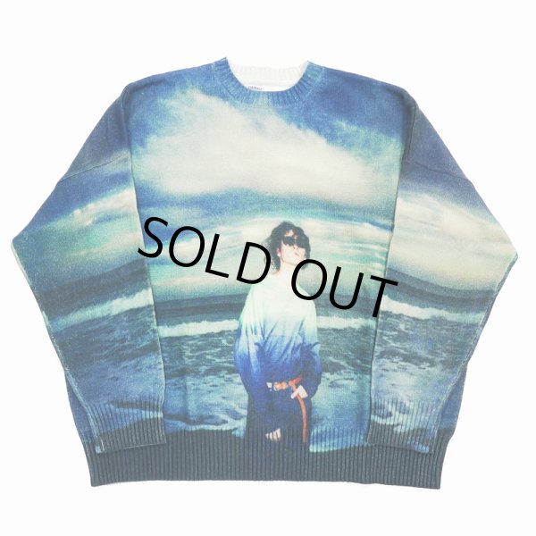 画像1: DAIRIKU/"18SS" Photo Pullover Knit（Night）［フォトコットンニット-24秋冬］ (1)