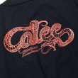 画像7: 【30%OFF】CALEE/× SHELTECH CL SNAKE LOGO DROP SHOULDER TEE（BLACK）［ドロップショルダーポケT-24春夏］ (7)