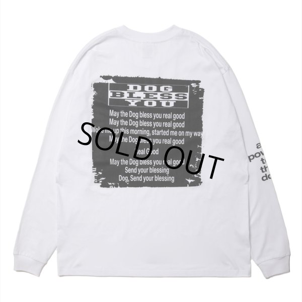 画像2: 【30%OFF】ROTTWEILER/GRAFFITI LS TEE（WHITE）［プリント長袖T-24秋冬］ (2)