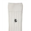 画像3: 【30%OFF】ROTTWEILER/R9 PURPLES SOX（WHITE）［ソックス-24秋冬］ (3)
