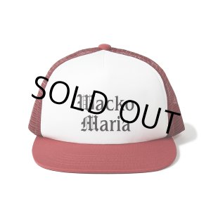 画像: WACKO MARIA/MESH CAP（BURGUNDY/WHITE）［メッシュキャップ-24春夏］