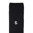 画像3: 【30%OFF】ROTTWEILER/R9 PURPLES SOX（BLACK）［ソックス-24秋冬］ (3)