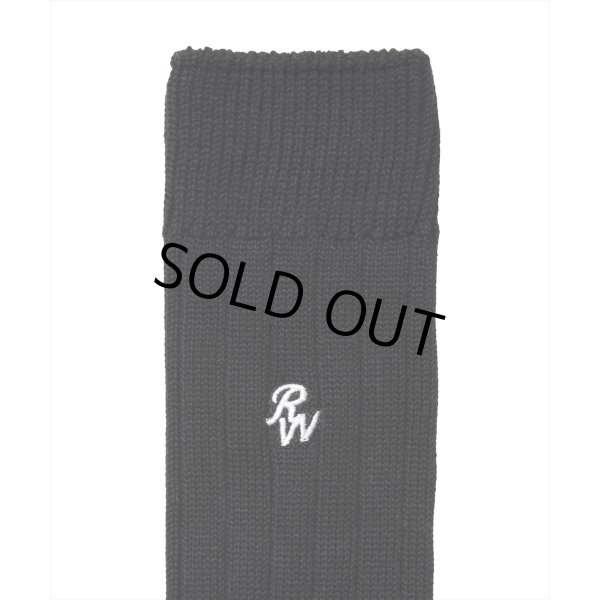 画像3: 【30%OFF】ROTTWEILER/R9 PURPLES SOX（BLACK）［ソックス-24秋冬］ (3)