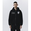画像5: 【30%OFF】ROTTWEILER/WALKING DOG ZIP PARKA（BLACK）［ジップパーカー-24秋冬］ (5)