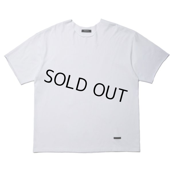 画像1: 【30%OFF】ROTTWEILER/R9 CUTOFF TEE（WHITE）［カットオフT-24秋冬］ (1)