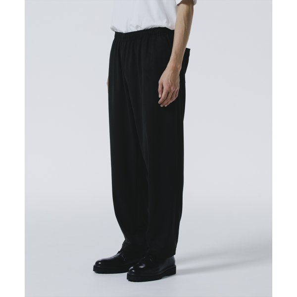 画像3: 【30%OFF】ROTTWEILER/R9 F.SUEDE EASY PANTS（BLACK）［フェイクスウェードイージーパンツ-24秋冬］ (3)