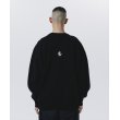 画像7: ROTTWEILER/RTTW SWEATER（BLACK）［クルーネックスウェット-24秋冬］ (7)