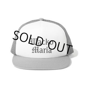 画像: WACKO MARIA/MESH CAP（GRAY/WHITE）［メッシュキャップ-24春夏］
