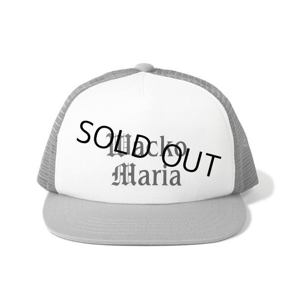 画像1: WACKO MARIA/MESH CAP（GRAY/WHITE）［メッシュキャップ-24春夏］ (1)