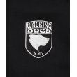 画像4: 【30%OFF】ROTTWEILER/WALKING DOG ZIP PARKA（BLACK）［ジップパーカー-24秋冬］ (4)
