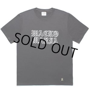 画像: WACKO MARIA/STANDARD T-SHIRT（BLACK）［プリントT-24春夏］