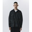 画像4: 【30%OFF】ROTTWEILER/R9 LEOPARD OPENCOLLAR SHIRT（GREEN）［レオパードオープンカラーシャツ-24秋冬］ (4)