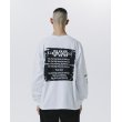 画像8: 【30%OFF】ROTTWEILER/GRAFFITI LS TEE（WHITE）［プリント長袖T-24秋冬］ (8)