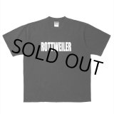 画像: ROTTWEILER/RW LOGO TEE（CHARCOAL）［プリントT-24秋冬］