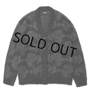 画像: ROTTWEILER/R9 MOHAIR CARDIGAN（BLACK）［モヘアカーディガン-24秋冬］