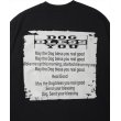 画像6: 【30%OFF】ROTTWEILER/GRAFFITI LS TEE（BLACK）［プリント長袖T-24秋冬］ (6)