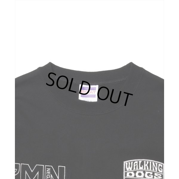 画像3: 【30%OFF】ROTTWEILER/WALKING DOG SWEATER（BLACK）［クルーネックスウェット-24秋冬］ (3)