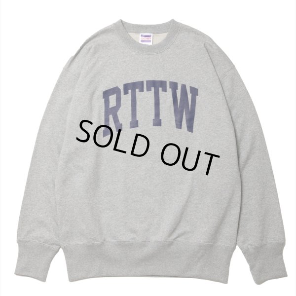 画像1: ROTTWEILER/RTTW SWEATER（GRAY）［クルーネックスウェット-24秋冬］ (1)