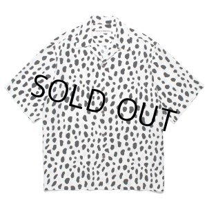 画像: WACKO MARIA/LEOPARD HAWAIIAN SHIRT（WHITE）［レオパードハワイアンシャツ-24春夏］