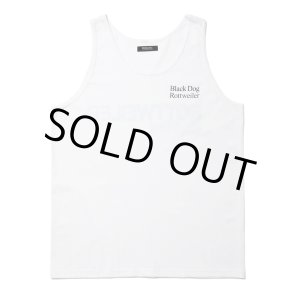 画像: 【30%OFF】ROTTWEILER/2 LINE TANK TOP（WHITE）［タンクトップ-24春夏］