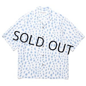 画像: WACKO MARIA/LEOPARD HAWAIIAN SHIRT（BLUE）［レオパードハワイアンシャツ-24春夏］