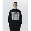 画像8: 【30%OFF】ROTTWEILER/GRAFFITI LS TEE（BLACK）［プリント長袖T-24秋冬］ (8)